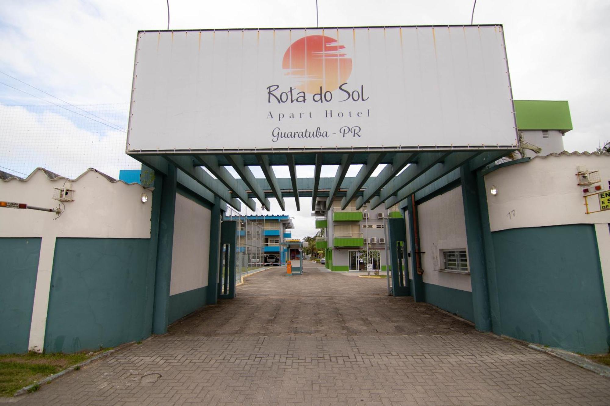 Rota Do Sol Apart Hotel Guaratuba Kültér fotó